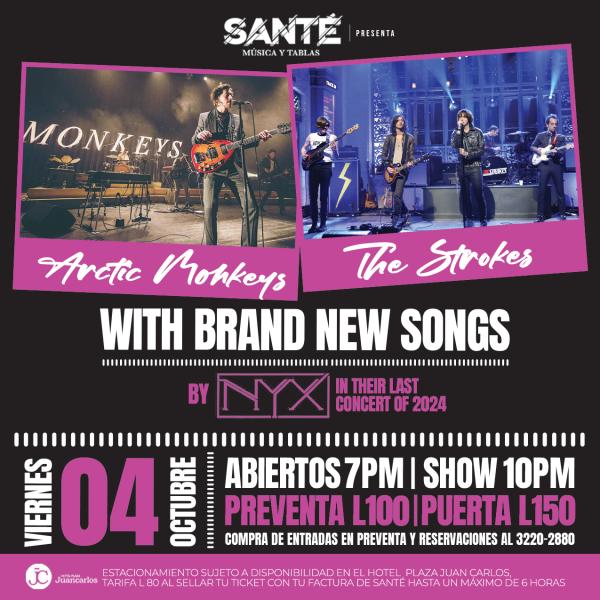 Especial a Arctic Monkey y The Strokes