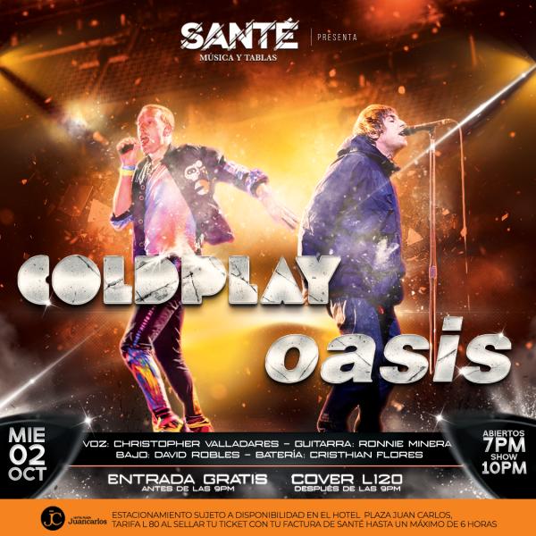 Tributo a Coldplay & Oasis