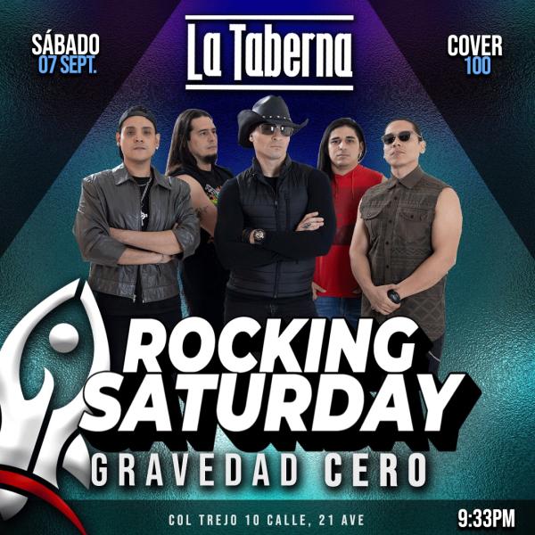 Rocking Saturday con Gravedad Cero 