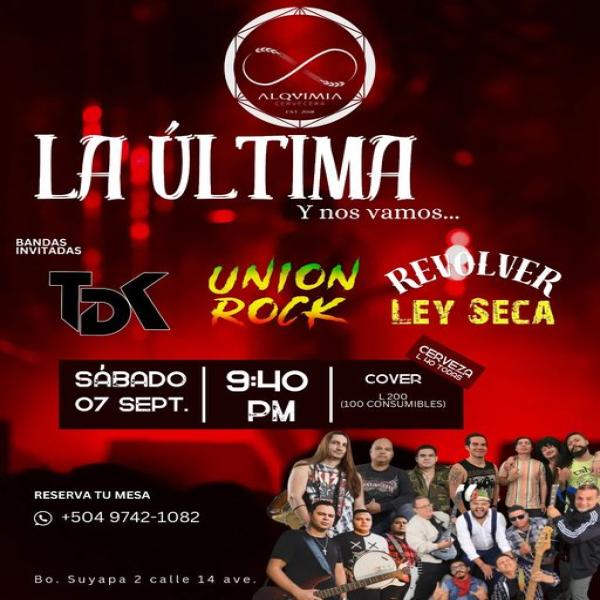 TDK, Union Rock, Alquimia & Revolver 