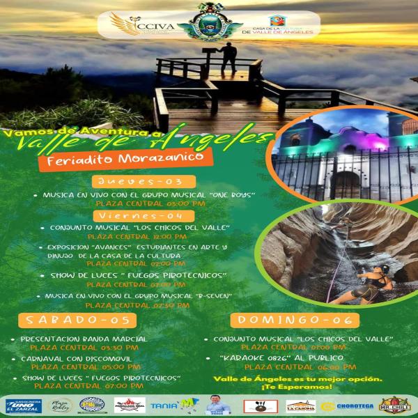 Semana Morazánica en Valle de Ángeles