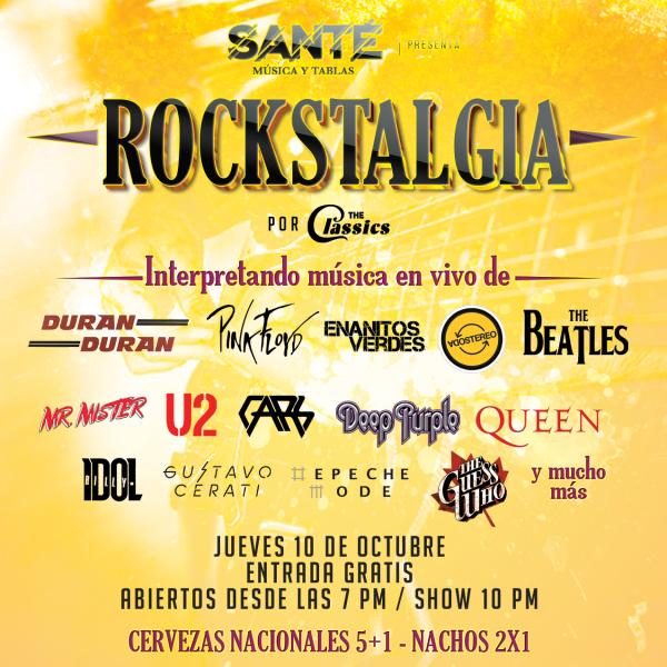 Rockstalgia: Un especial para revivir grandes clásicos del rock en inglés y español