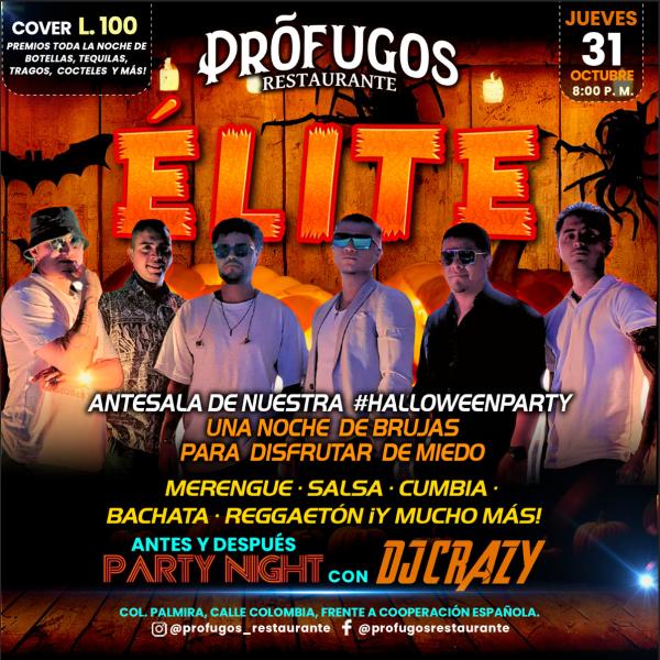 Antesala de la Halloween Party con ÉLITE 
