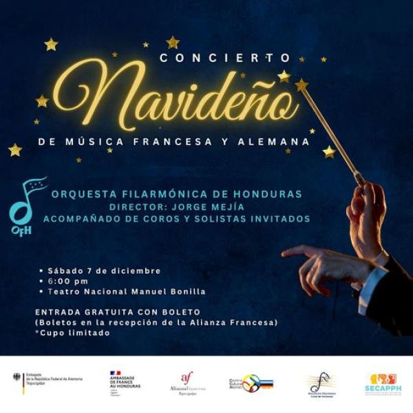 Concierto Navideño de música francesa y alemana