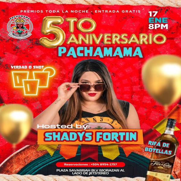 Shadys Fortín en vivo 