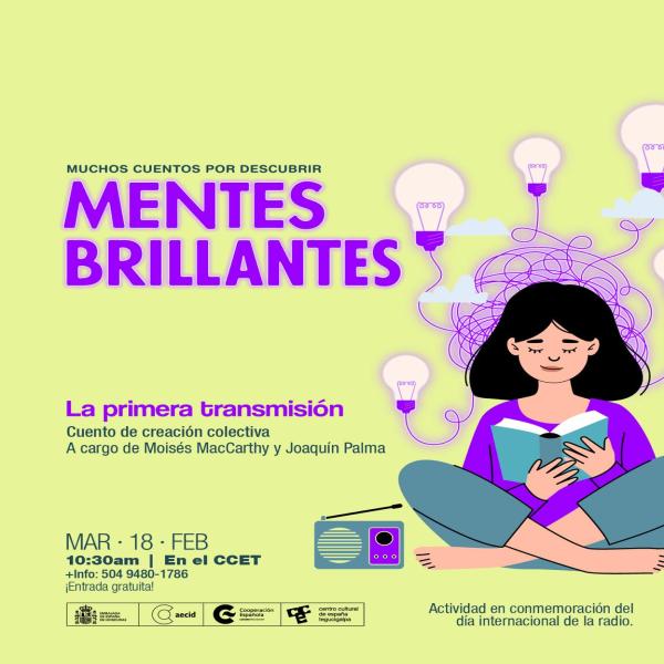 Cuentacuentos “Mentes brillantes que inspiran”