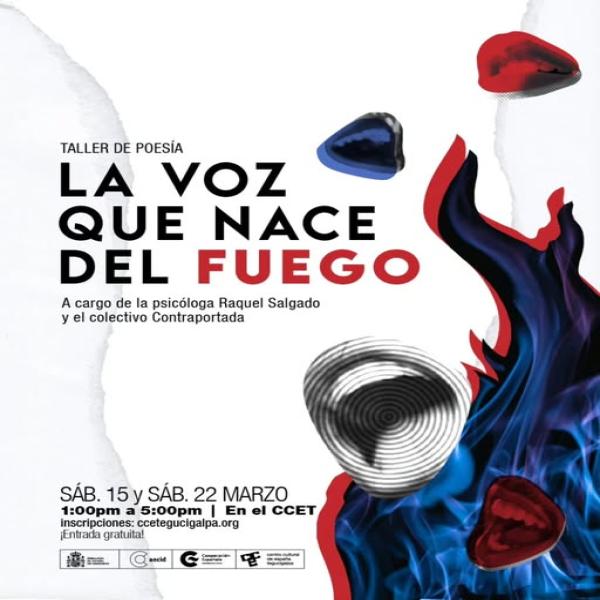 Taller de Poesía: La voz que nace del fuego 