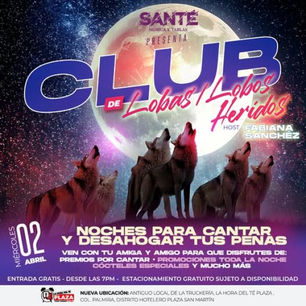 Club de lobas y lobos heridos 