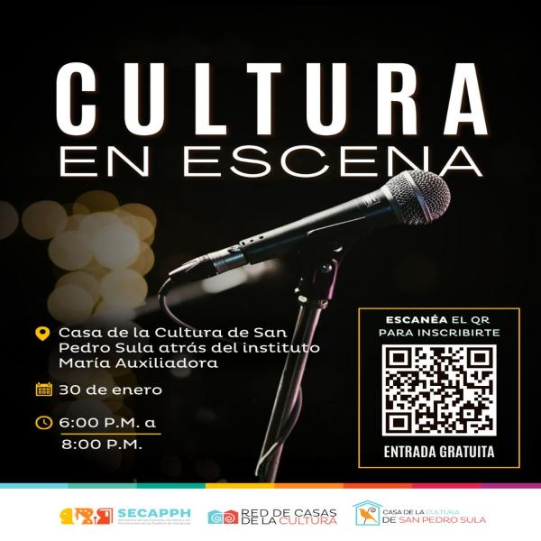 Cultura en Escena: ¿Quieres ser parte del escenario? 
