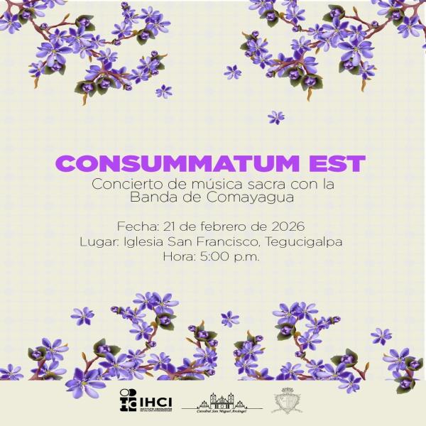 Concierto de música sacra Consummatum Est
