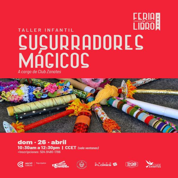 Taller infantil en la Feria del Libro: Susurradores mágicos 
