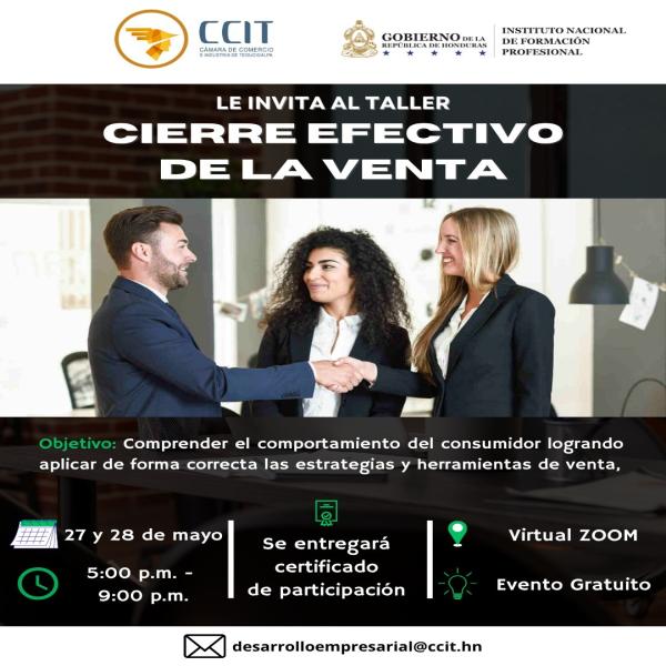 CCIT: Taller “Cierre efectivo de la venta” 