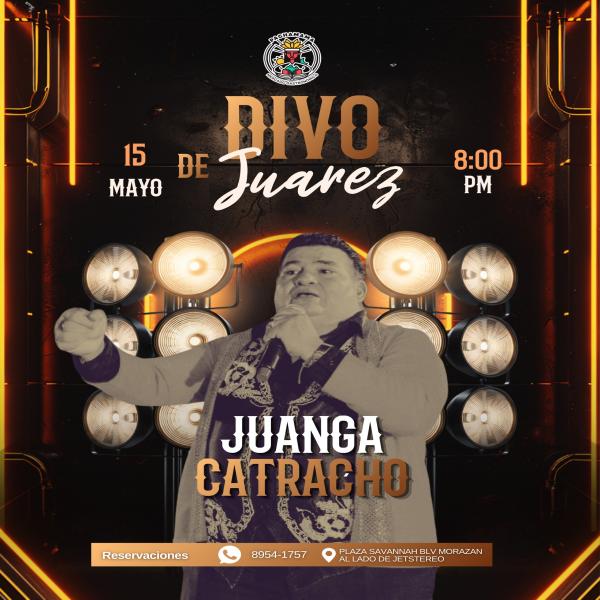 Celebremos este viernes con Juan Gabriel Catracho