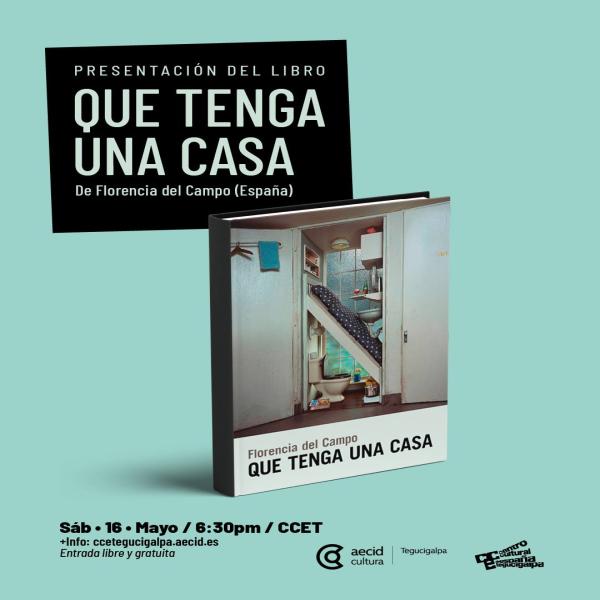 Presentación de su libro «Que tenga una casa» 