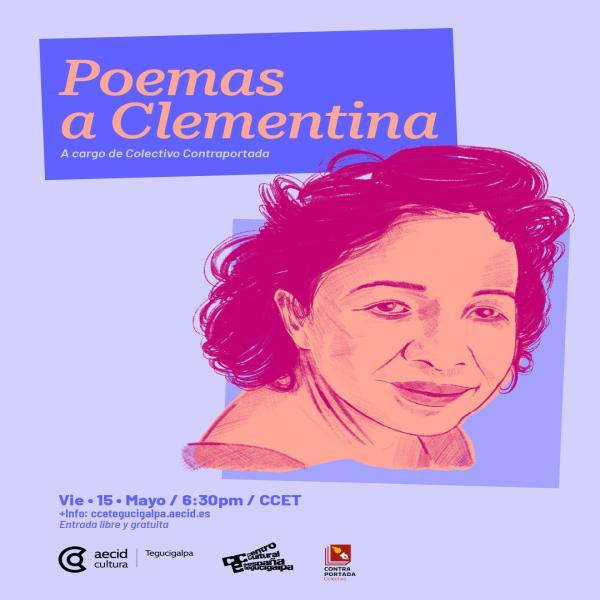 Poemas a Clementina a cargo del Colectivo Contraportada 