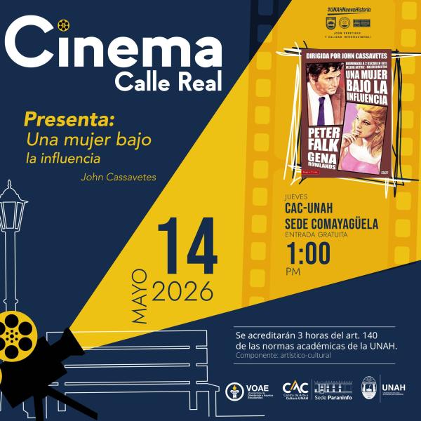 Cinema Calle Real presenta “Una mujer bajo la influencia”
