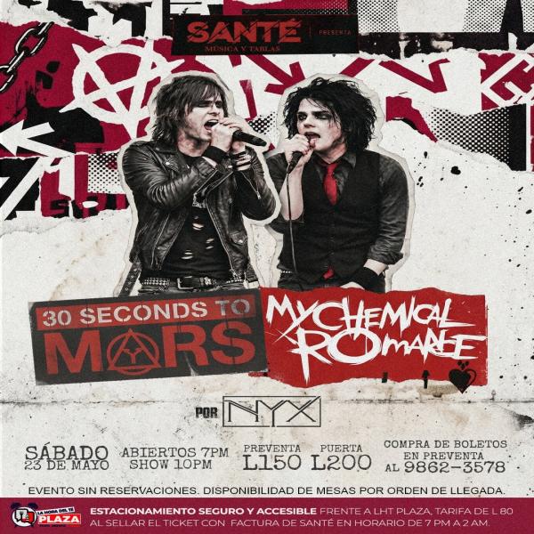 Especial a 30 Seconds to Mars & My Chemical Romance 