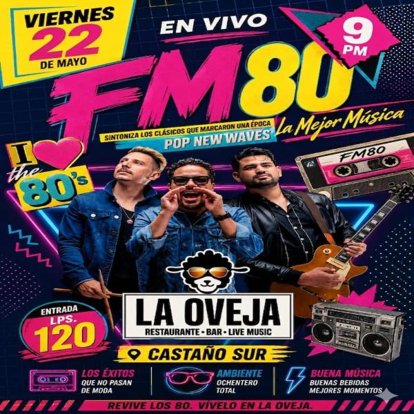 Escucha los clásicos que marcaron una época: FM 80 en vivo 