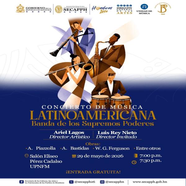Banda de los Supremos Poderes: Concierto de Música Latinoamericana 