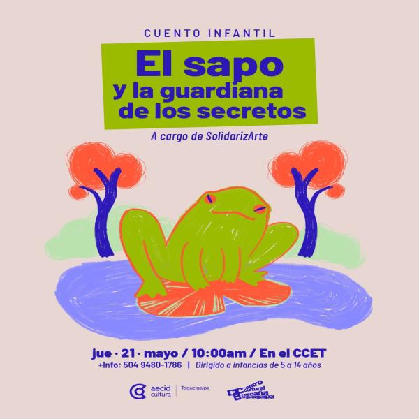 Un cuento Infantil, un sapo y muchos secretos por descubrir