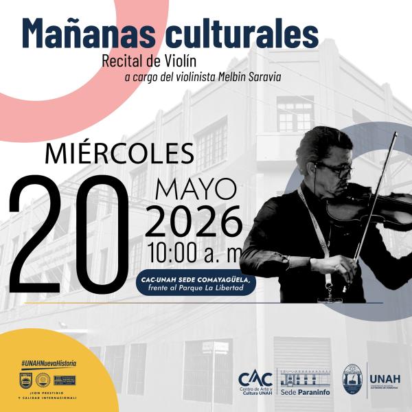 Mañanas Culturales: Recital de violín