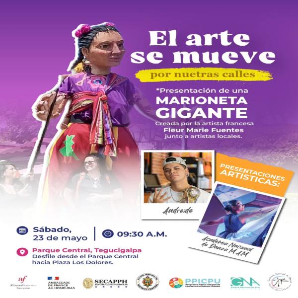 Desfile de Marioneta Gigante