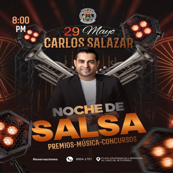 Noche Salsera con Carlos Salazar