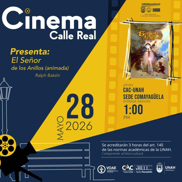 Cinema Calle Real presenta la proyección de “El Señor de los Anillos”, versión animada dirigida por Ralph Bakshi