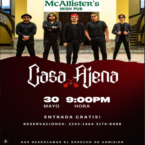 Casa Ajena en vivo 
