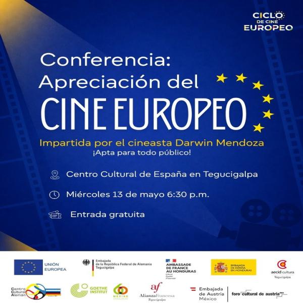 Conferencia: Apreciación del Cine Europeo 
