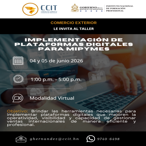 Capacitación: Implementación de plataformas digitales para Mipymes