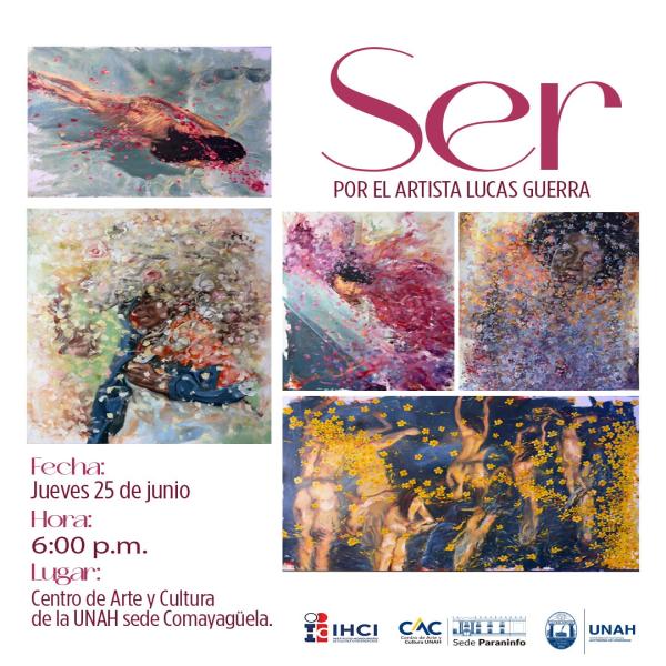 El cuerpo y la naturaleza se encuentran en “Ser”, exposición del artista Lucas Guerra