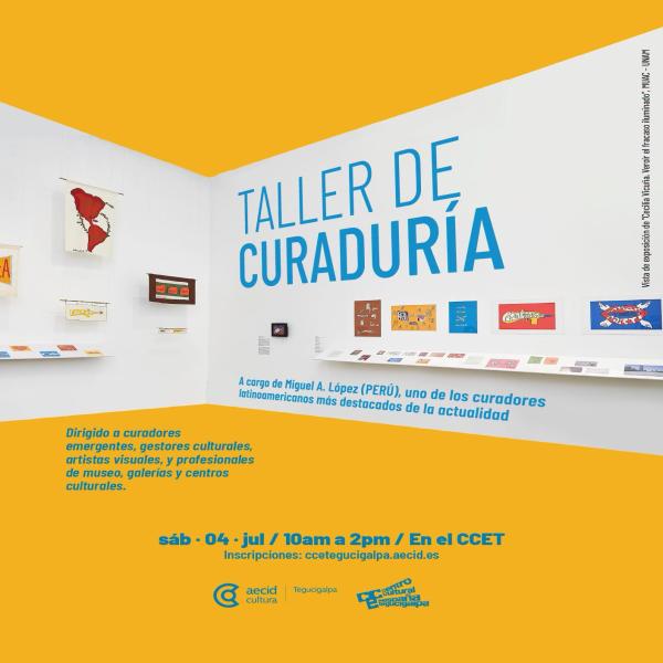  Taller de curaduría con Miguel A. López (Perú)