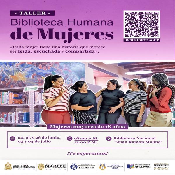 Taller «Biblioteca Humana de Mujeres: Historias que transforman»