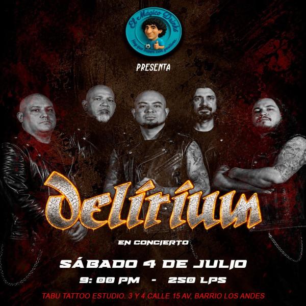 Delirium en concierto