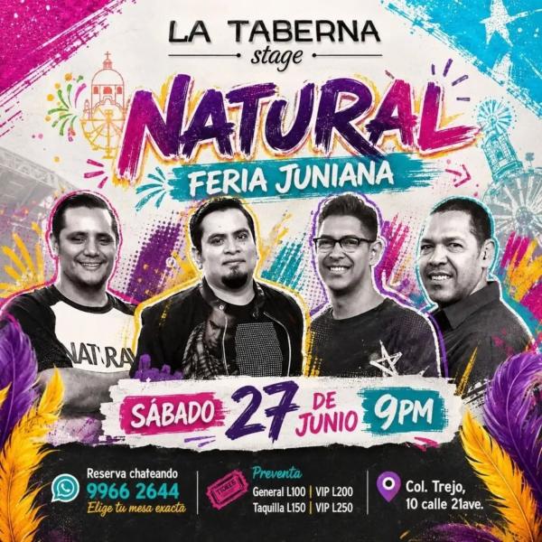 Grupo Natural en la Feria Juniana 