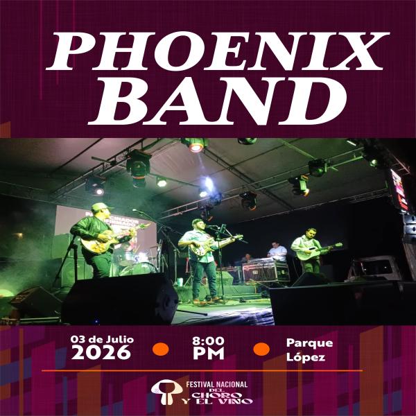 Phoenix Band se suma a la gran fiesta del Festival Nacional del Choro y el Vino