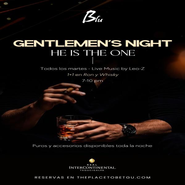 Gentlemen´s Night: He is the one 