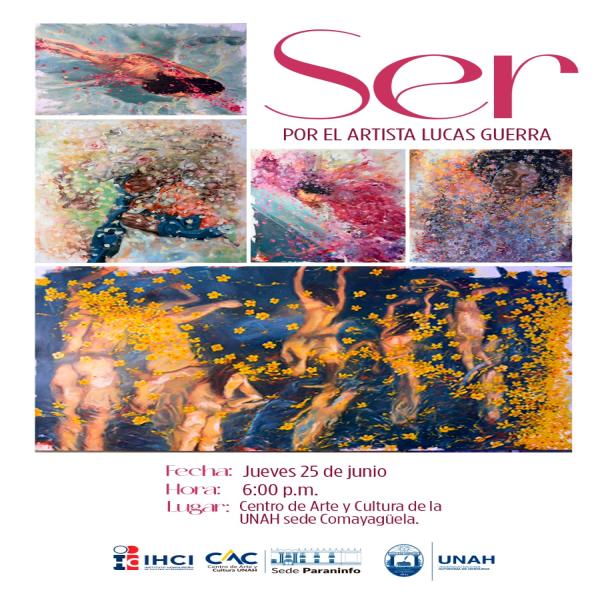 El cuerpo y la naturaleza se encuentran en “Ser”, exposición del artista Lucas Guerra