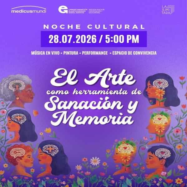 Noche Cultural: El Arte como herramienta de Sanación y Memoria 