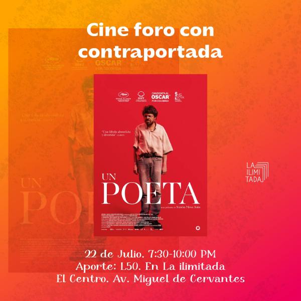 Cine Foro con contraportada: Un Poeta 