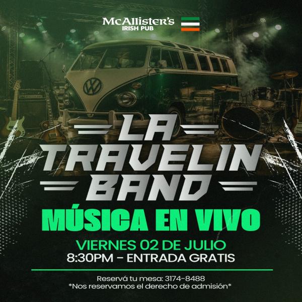 La Trávelin Band en vivo 