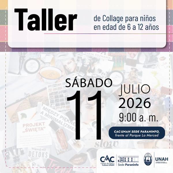 Taller de Collage para niñas y niños de 6 a 12 años
