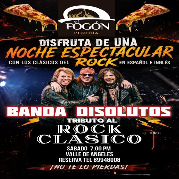 Tributo al Rock Clásico por Banda Disolutos 