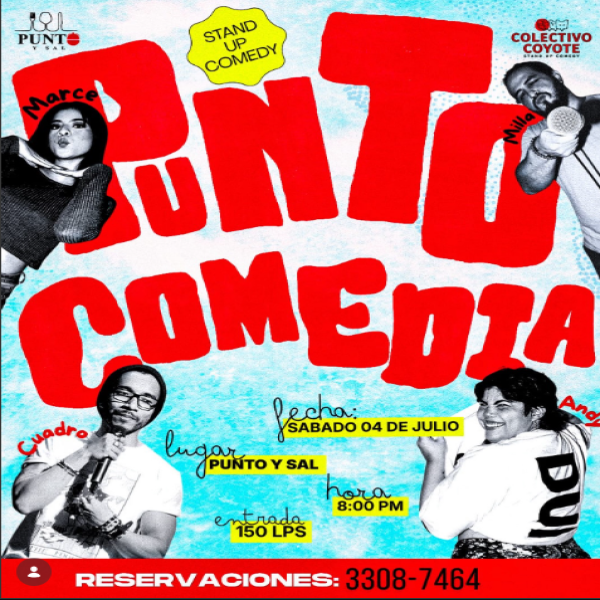 Show de Stand up Comedy: Punto Comedia 