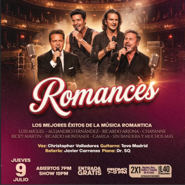 Romances: Los mejores éxitos de la música romántica 