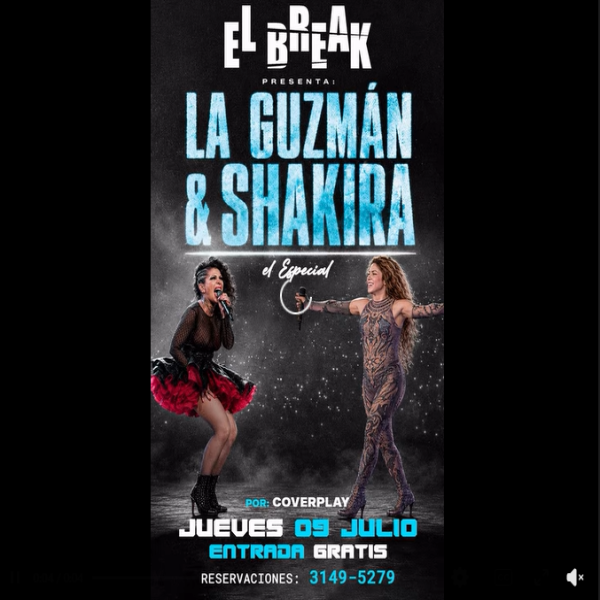 Revive los grandes éxitos de Shakira y Alejandra Guzmán en un espectáculo lleno de energía