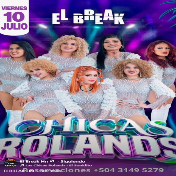 Las chicas Rolands en vivo 
