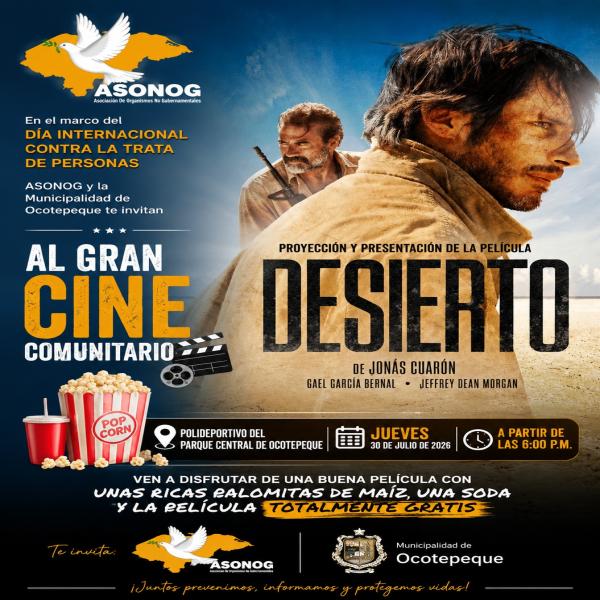 Presentación de la película "Desierto"