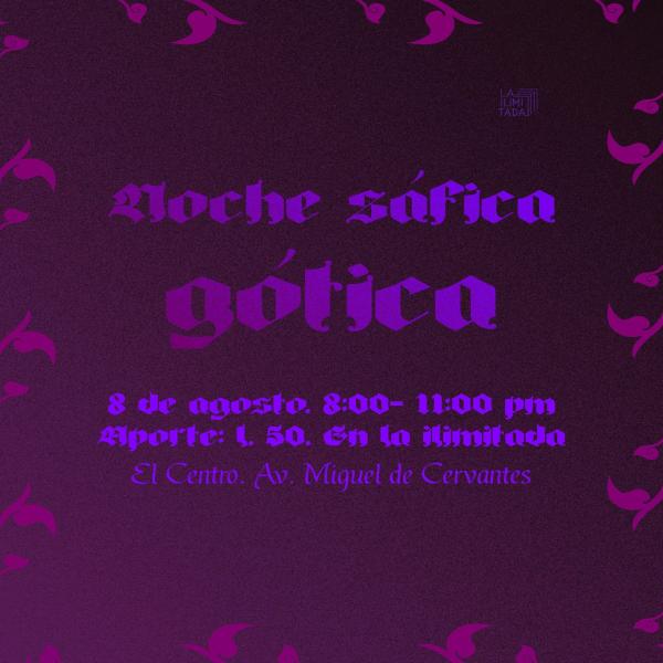 Noche sáficas gótica 